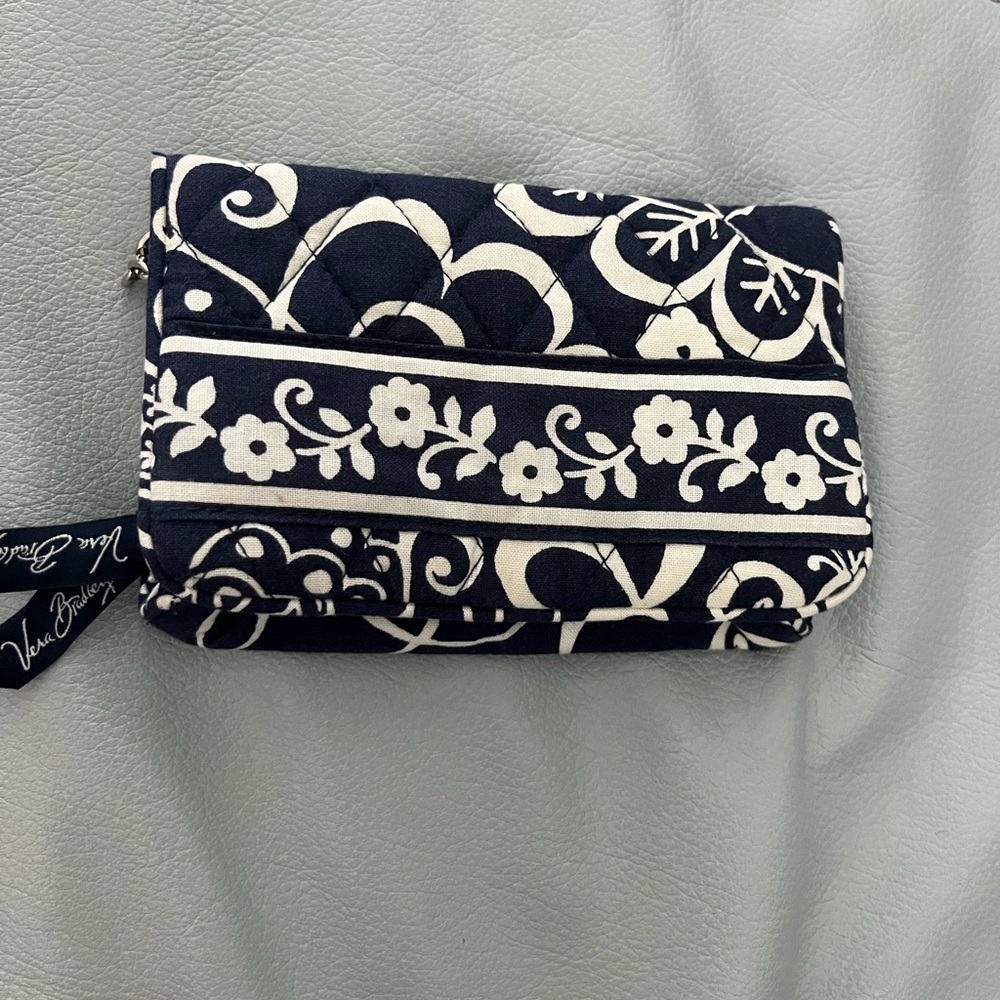 Vera Bradley quilted wallet.